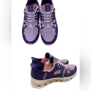 Skechers Women's Purple and Pink Athletic Shoes S6